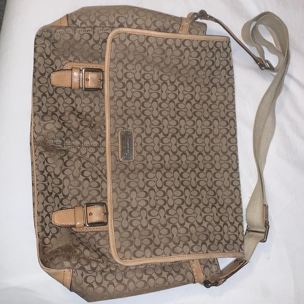 Coach laptop bag
